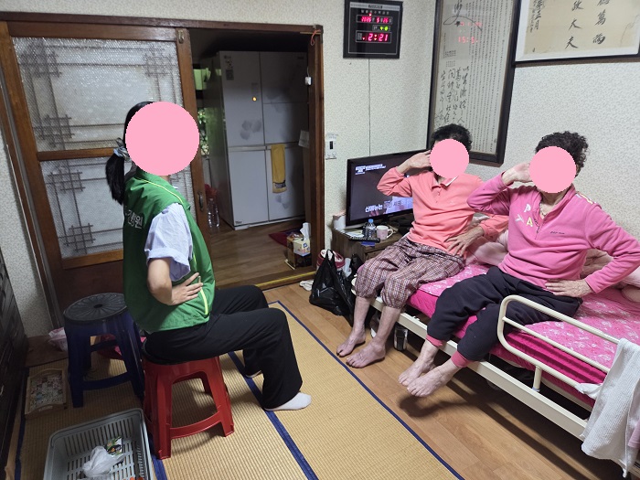 퇴원환자 방문 맞춤 재활서비스 「건강채움」